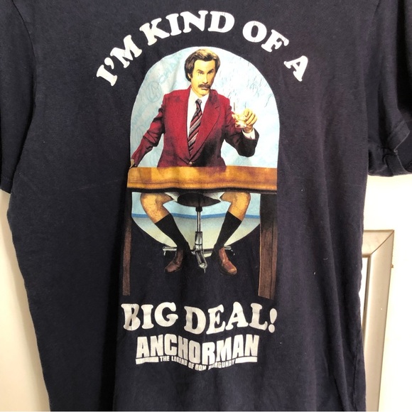 Anchorman Graphic T-Shirt - Picture 2 of 5